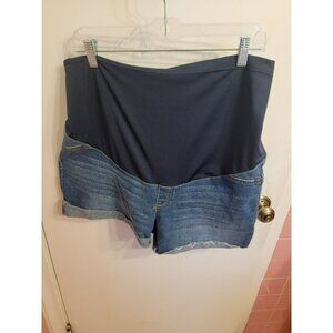 Sofia Jeans Maternity Jean Shorts Size 14 Maternity Shorts Maternity Jean Shorts